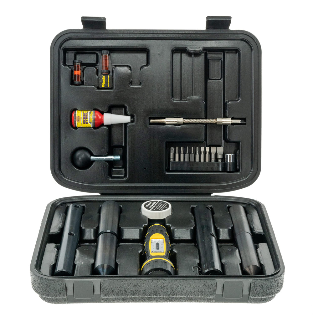 Wheeler FAT Wrench enables precise torque for secure scope mounting.