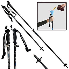 WhiSki Poles ski-pole flask integration for on-the-move hydration on the mountain.