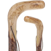 Whistle Creek 36-inch Sumac Root Walking Stick with unique root handle for a natural grip on trails
