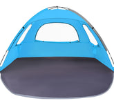 WhiteFang Beach Tent with extendable floor providing extra room for family shade