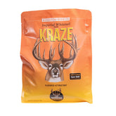 Whitetail Institute Kraze attractant poured on ground to attract deer