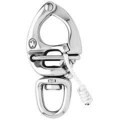Wichard HR quick release snap shackle with swivel eye, 2-3/4 inch length for fast rig adjustments.