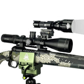 Wicked Lights A55iC long-range light improves night target visibility for predator hunting.