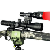 Wicked Lights A55iC long-range light illuminates distant targets for night hunts.