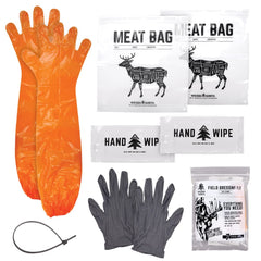 Wicked North big game kit gloves wrist-length nitrile for improved dexterity in the field