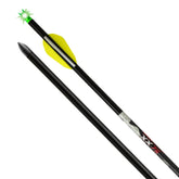 Wicked Ridge XX75 20in arrow pack close-up shows premium aluminum construction.