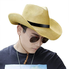 Foldable brim style of Panama hat