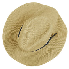 Sun protection and breathable interior of straw hat
