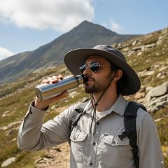 Quick-dry, packable bucket hat with adjustable fit