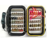Wifreo 54 Nymph Flies assortment with waterproof fly box