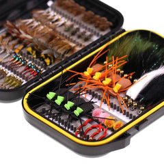 Hare's Ear and Pheasant Tail Nymph patterns for trout and bluegill