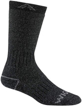 Wigwam 40 Below II socks in black, large, with full cushioning.