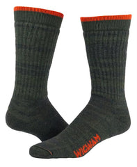 Wigwam Game Keeper boot socks orange in medium offer cushioned comfort for all-day wear.