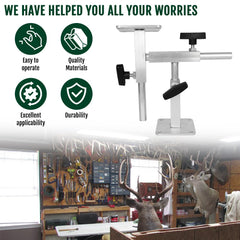 WIKIBB stand with countersunk mounting holes enables secure mounting.