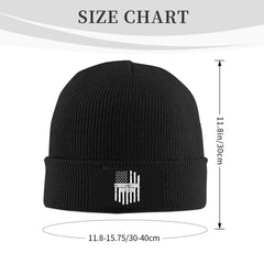 wikjxiz corrections officer knitted hat fleece-lined interior for extra warmth