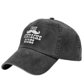 Wikjxiz denim cowboy cap front view shows classic low-profile style.