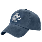 wikjxiz Free Mustache Rides Hat front view for all day comfort