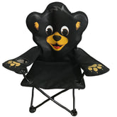 Wilcor Kids Camping Chair folded in heavy-duty carry bag for easy transport.