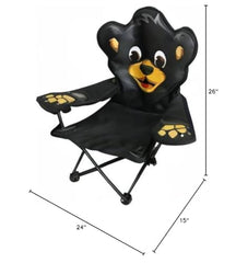 Open Wilcor Kids Camping Chair ready for outdoor play and comfort.