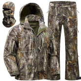 Wild Cedar camo hunting jacket with quiet fabric for stealth during hunts