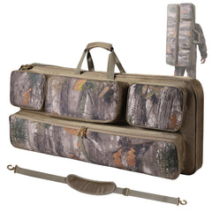 Wild Cedar soft compound bow case main compartment keeps your bow organized and protected during transport.