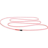 Wild Country Dyneema Sling 180cm on harness, a slim, lightweight anchor extender.