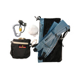 Wild Country Flow 2.0 women’s harness on display highlighting comfort and versatility
