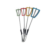 Wild Country Rocks Stoppers multicolored set, thinner and lighter for easier placement.