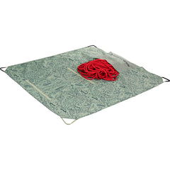 Wild Country Rope Tarp showing color-coded tie-in points to prevent knots between climbs