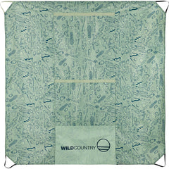 Wild Country Rope Tarp with corner handles for easy transport and setup