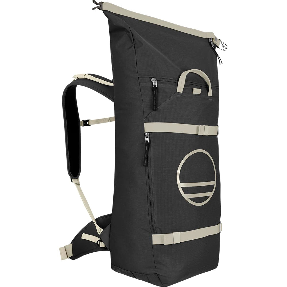 Wild Country Stamina Gear Bag in Onyx exterior ready for gym climbs and sport crags.