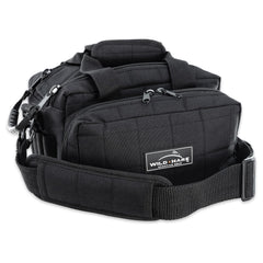 Wild Hare Deluxe 6-Box Carrier overview shows compact design for field use.