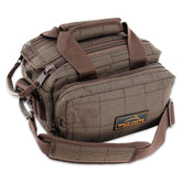 Wild Hare sport shooting duffle bag top view showing rugged water resistance for field use