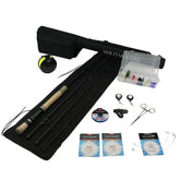 Wild Water 9ft 4pc rod in action for versatile river trout casting