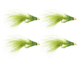Wild Water cone head olive Wooly Bugger sinking in deep water for trout and bass