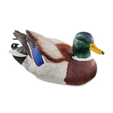 Wild Wings Swan Lake Mallard Large Decoy desktop view shows hand-painted realism for shelf decor.