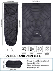 WildCall detachable hood and front pockets provide wind protection and warmth.