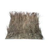 Wildfowler Grass Mats natural palm leaf panel showcases discreet concealment for blinds.