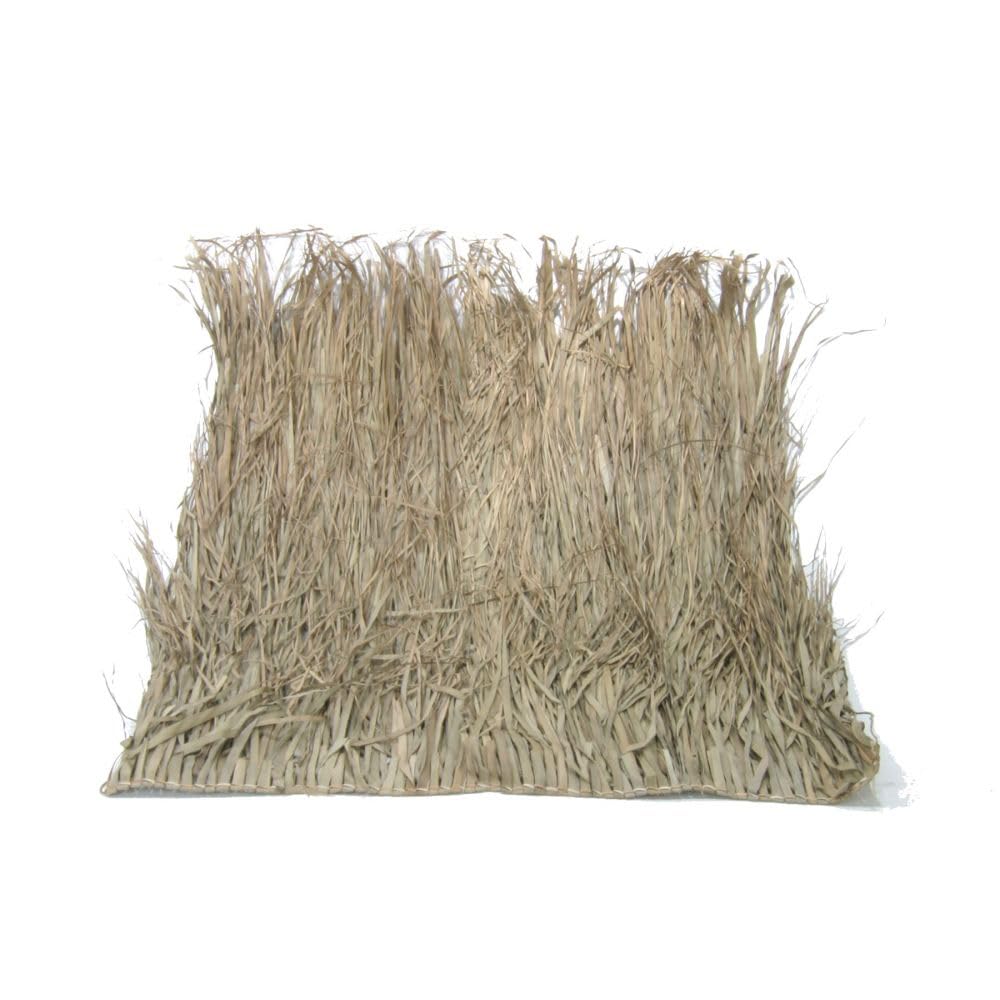 Wildfowler Grass Mats natural panel close-up showing hand-woven texture for lifelike concealment in blinds