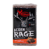 Wildgame Innovations Acorn Rage Brick packaging ready-to-use for deer attraction.