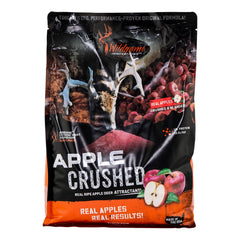 Wildgame Innovations Apple Crushed attractant bag with real apples to lure deer from distance