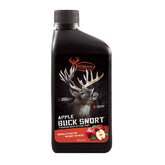 Wildgame Innovations Buck Snort Apple bottle pour for easy, mess-free application.