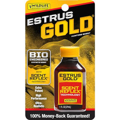 Wildlife Research Center Estrus Gold key-wicks extend scent dispersal in the field.