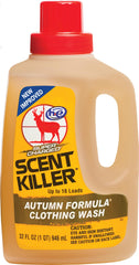 Wildlife Research Center Scent Killer Autumn Formula bottle ready for field use.