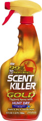 Outerwear and gear treated with Scent Killer Gold for stealth in stand or blind
