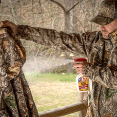 Wildlife Research Center Scent Killer spray pistol-grip design for easy field use