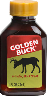 Wildlife Research Golden Buck Scent Brown bottle close-up - image 1