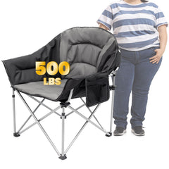 WILDROOTS oversize XL fully cushioned chair front view for long-lasting comfort.
