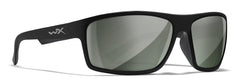Wiley X Peak sunglasses with silver flash lenses offering high-clarity outdoor viewing.