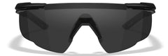 Wiley X Saber Advanced lens swap demonstrates adaptable visibility in changing light